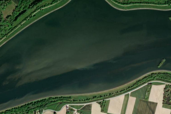 Imagen de satélite del entorno de Isar 1 (Dingolfing)