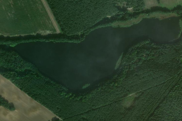 Imagen de satélite del entorno de Rönnbergsee