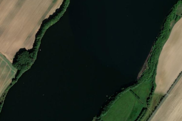 Imagen de satélite del entorno de Großer Priepertsee