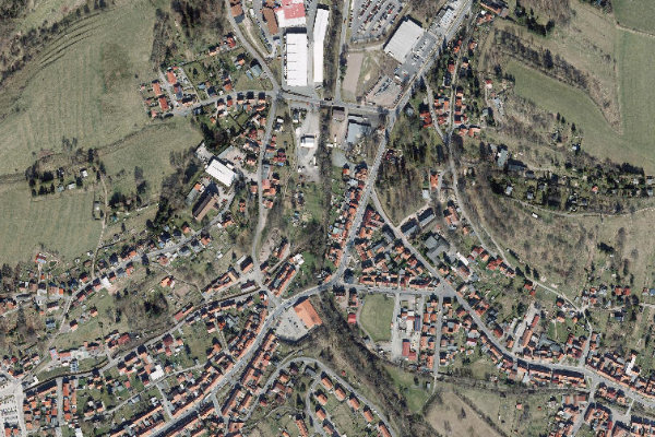 Imagen de satélite del entorno de Apfelstädt (Tambach-Dietharz)