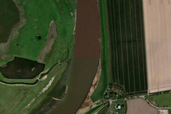 Imagen de satélite del entorno de Eider (Lunden)
