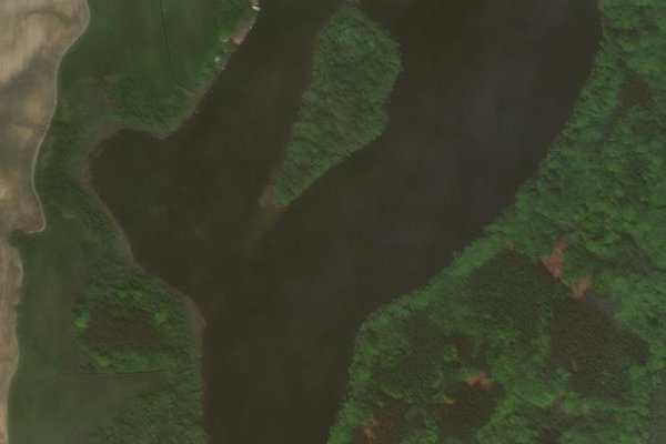 Imagen de satélite del entorno de Kastorfer See