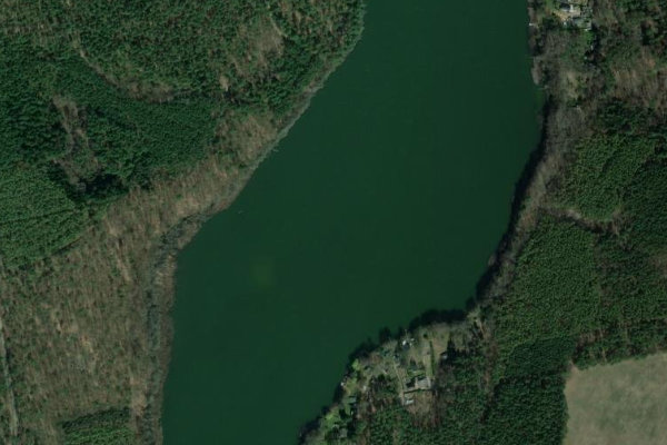 Imagen de satélite del entorno de Tetzensee (Alt Ruppin)