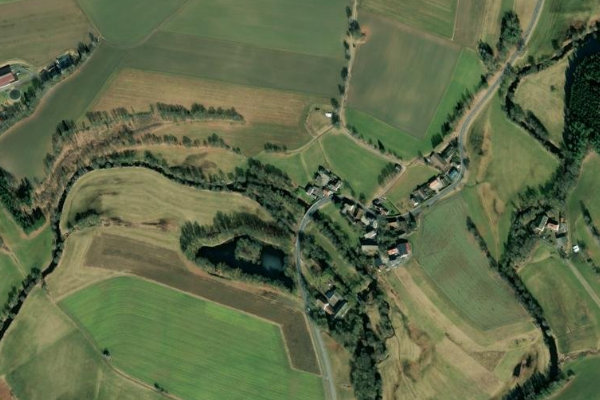 Imagen de satélite del entorno de Pfreimd (Moosbach)