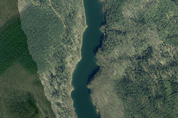 Imagen de satélite del entorno de Gamensee (Werneuchen)