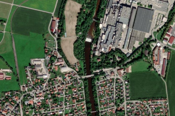 Imagen de satélite del entorno de Wertach (Ettringen)