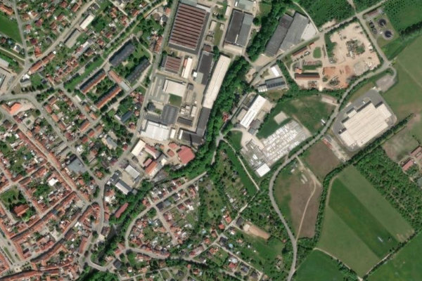 Imagen de satélite del entorno de Ilm (Stadtilm)