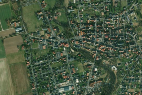 Imagen de satélite del entorno de Sauer (Lichtenau)