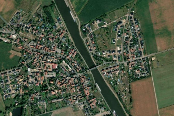 Imagen de satélite del entorno de Mittellandkanal (Bülstringen)