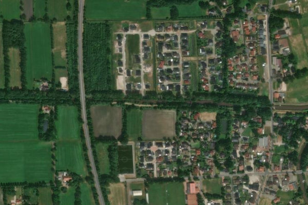 Imagen de satélite del entorno de Utender Kanal