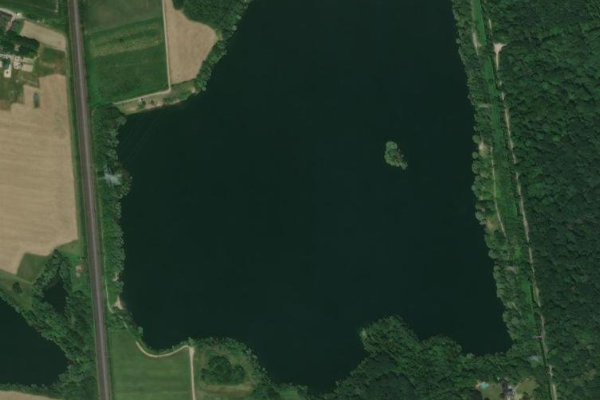 Imagen de satélite del entorno de Angermunder See