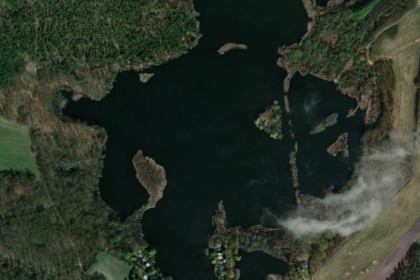 Imagen de satélite del entorno de Bagower Bruch