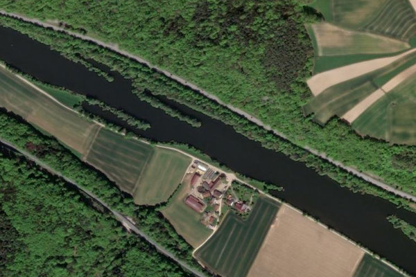 Imagen de satélite del entorno de Naab (Mariaort)