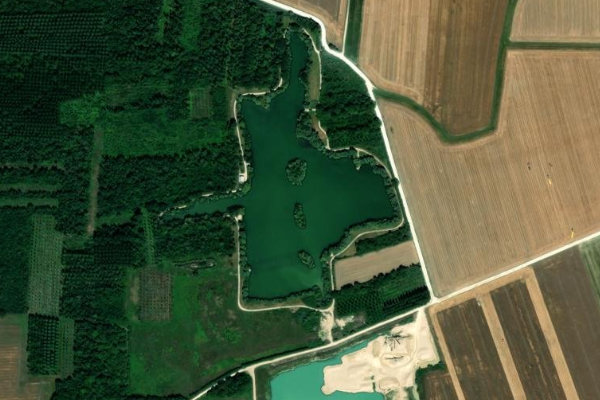 Imagen de satélite del entorno de Grands Prés