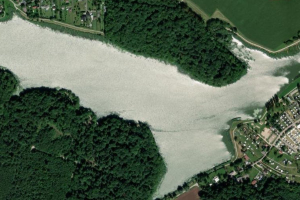 Imagen de satélite del entorno de Étang des Marais