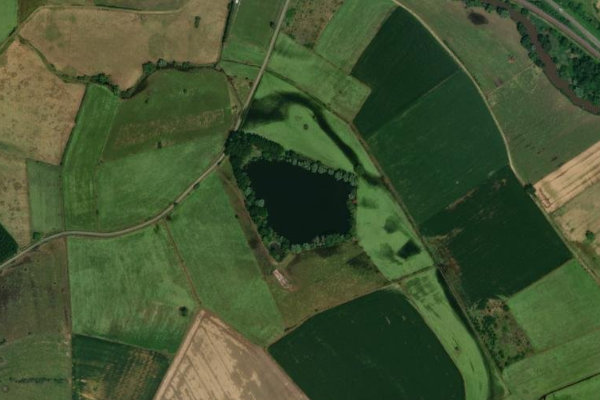 Imagen de satélite del entorno de Old Pollard Lake
