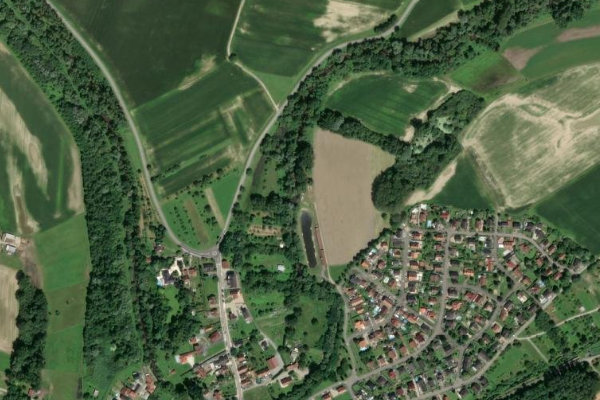 Imagen de satélite del entorno de La Sauer (Beinheim)