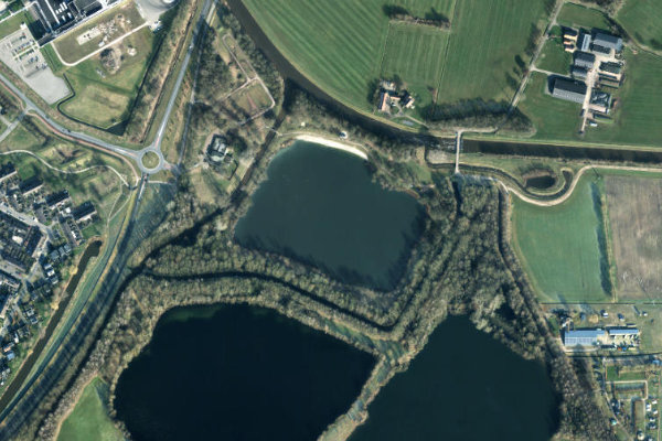 Imagen de satélite del entorno de Het Hambroek