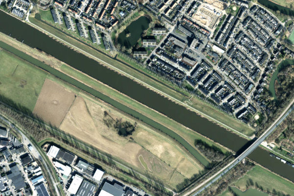 Imagen de satélite del entorno de Oude Ijssel (Doesburg)
