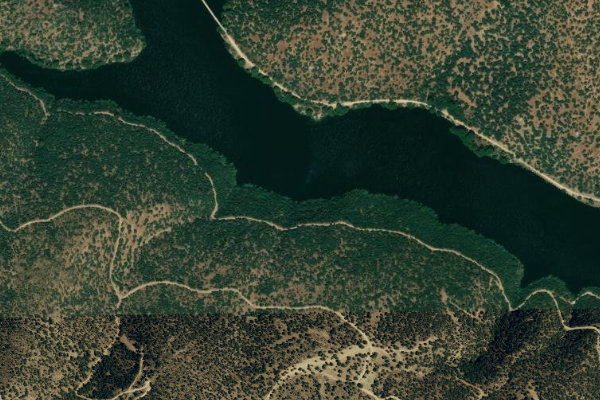 Imagen de satélite del entorno de Embalse de Picadas
