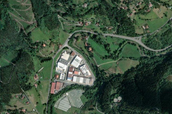 Imagen de satélite del entorno de Gardotza (Artibai) (Berriatua)