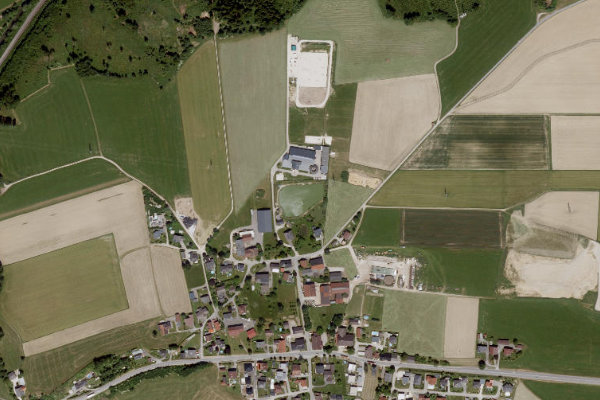 Imagen de satélite del entorno de Anglerparadies Strasser