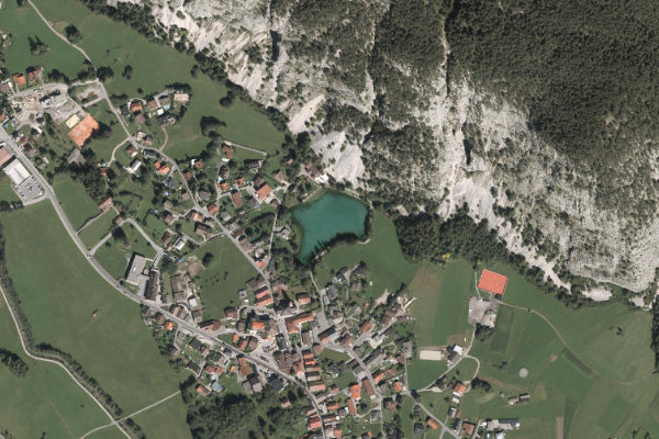 Imagen de satélite del entorno de Nassereithersee