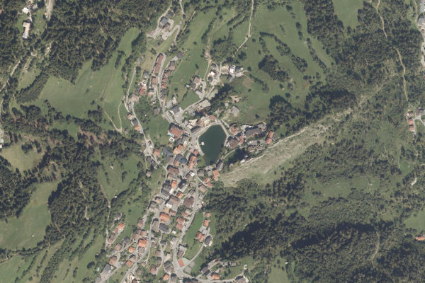 Imagen de satélite del entorno de Lader Weiher