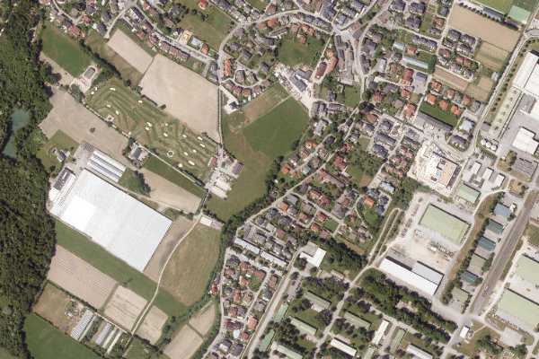 Imagen de satélite del entorno de Wals-Siezenheim (Siezenheim)