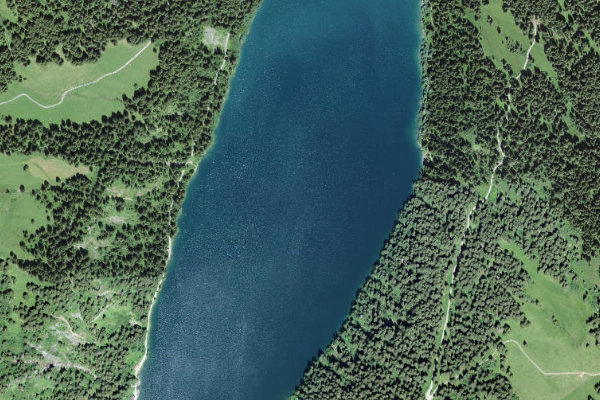 Imagen de satélite del entorno de Arnensee