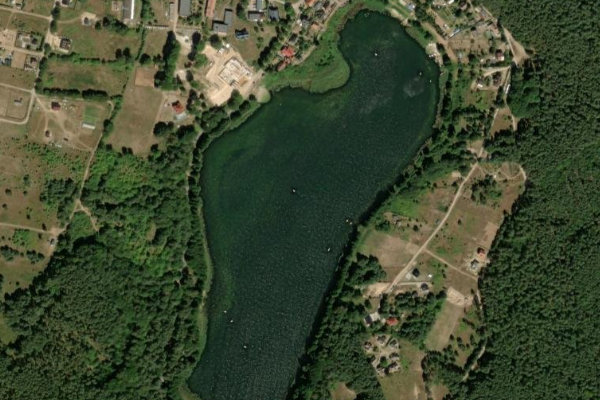 Imagen de satélite del entorno de Wisełka