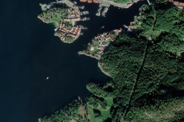 Imagen de satélite del entorno de Furuholmen
