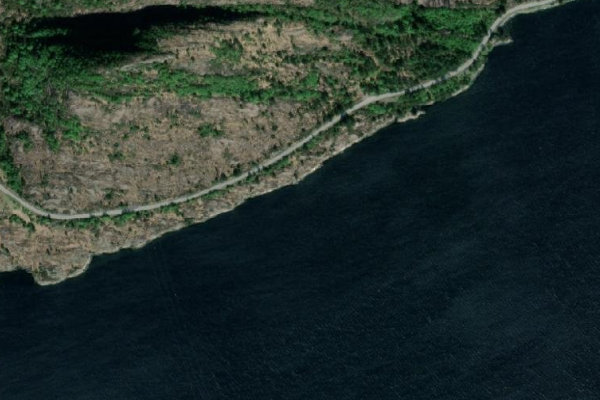 Imagen de satélite del entorno de Floli · costa