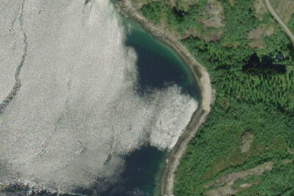 Imagen de satélite del entorno de Mollvika