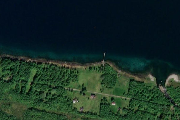 Imagen de satélite del entorno de Makkleira