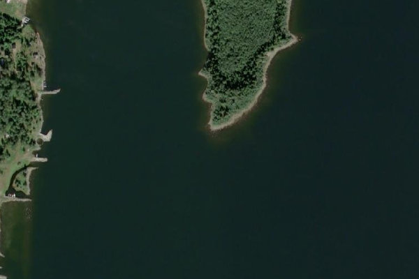 Imagen de satélite del entorno de Granskärsviken
