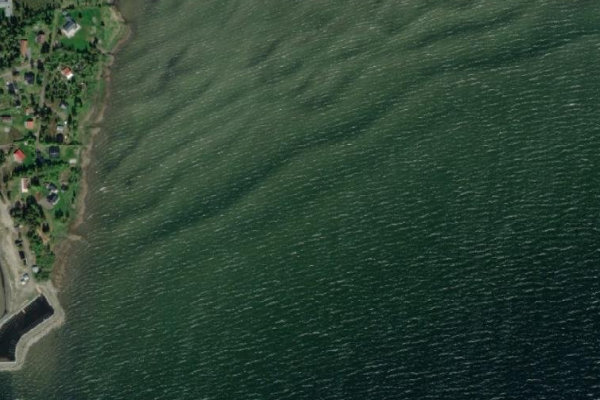 Imagen de satélite del entorno de Brännäsviken