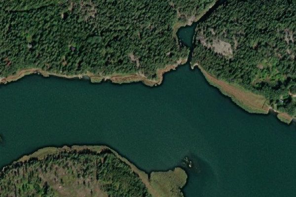 Imagen de satélite del entorno de Korssundet