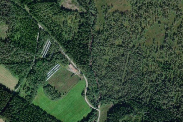 Imagen de satélite del entorno de Sagelva