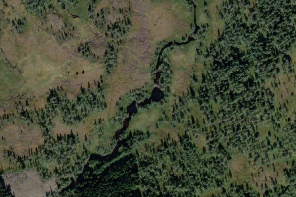 Imagen de satélite del entorno de Stangarelva