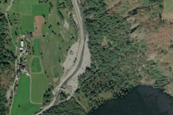 Imagen de satélite del entorno de Fortunselvi