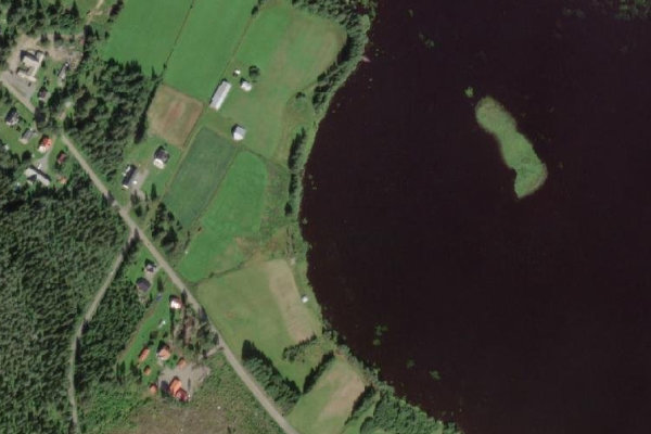 Imagen de satélite del entorno de Gummarksträsket
