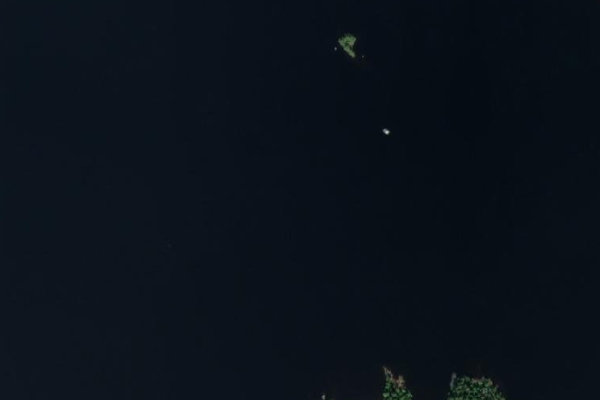 Imagen de satélite del entorno de Bjännsjön