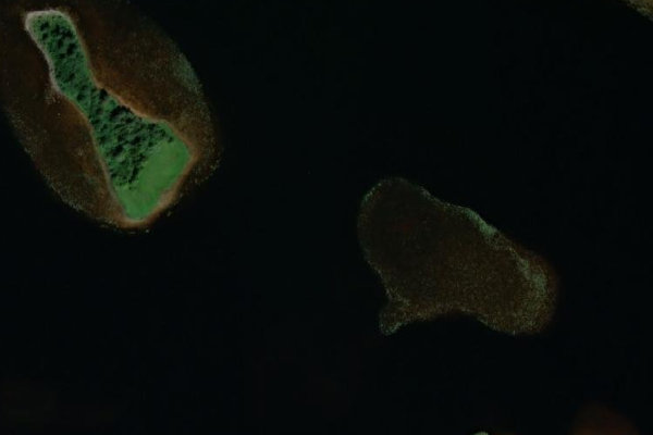 Imagen de satélite del entorno de Växnan