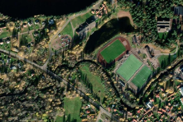 Imagen de satélite del entorno de Hemulån – Bryggeriet