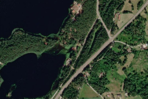 Imagen de satélite del entorno de Gärdsjön