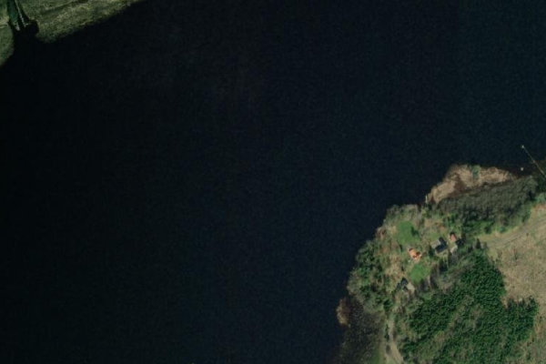 Imagen de satélite del entorno de Vendelsjön