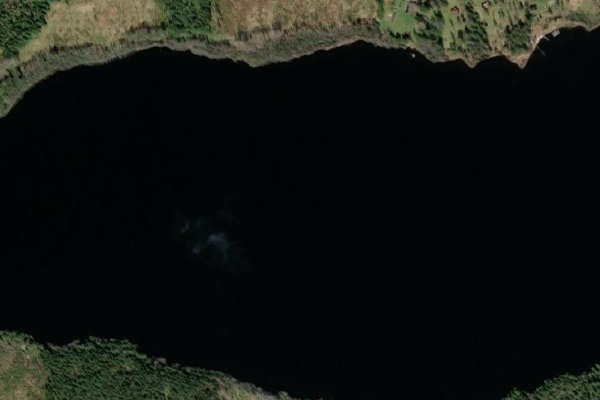 Imagen de satélite del entorno de Siggeforasjön