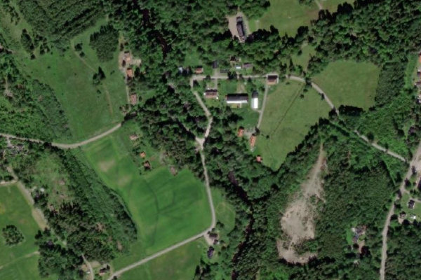 Imagen de satélite del entorno de Hedströmmen – Nyhammar