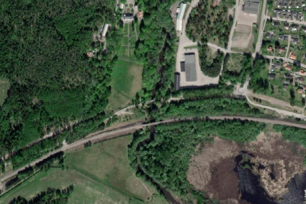 Imagen de satélite del entorno de Alstersälven